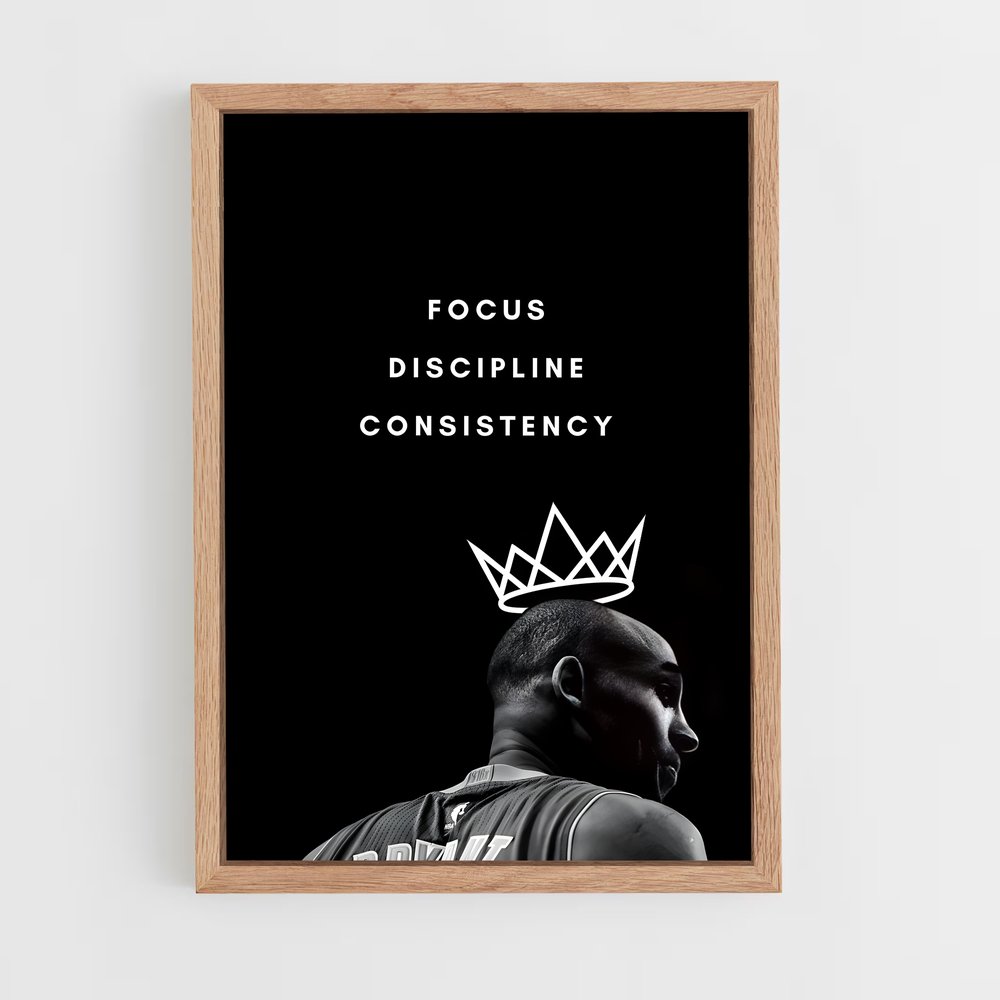 Poster Le Roi Mamba – affiche Basketball (vue 4)